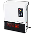 Comfort Glow QWH2100 Infrared Quartz Comfort Furnace - Quartz - Electric - Electric - 750 W to 1500.52 W - 2 x Heat Settings - 1000 Sq. ft. Coverage Area - 1500 W - 120 V AC - 12.50 A - Remote Control - Indoor - Wall Mount - Black, White