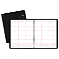 AT-A-GLANCE® Monthly Business Planner, 8" x 10", 30% Recycled, Black, January to December 2018 (7013005-18)