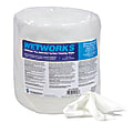 Hospeco WetWorks® Cleaning Wipes, 9-3/4”H x 16-3/4”L, White, 3200 Sheets Per Case, Pack Of 4 Cases