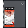 2024 AT-A-GLANCE® DayMinder Weekly/Monthly Planner, 8-1/2" x 11", Gray, January To December 2024, GC54507