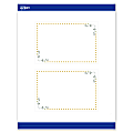 Avery® Printable Postcards With Sure Feed® Technology, 4" x 6", Matte White With Gold Dots/Green Floral Design, Pack Of 20 1 thumbnail image