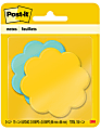 Post-it® Notes, Designer Memo Cube, 3" x 3", Yellow/Blue, 75 Sheets Per Pad, Pack of 2 Pads 1 thumbnail image