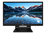 Philips 242B9T 23.8" LCD Touchscreen Monitor - 16:9 - 5 ms GTG - 24" Class - Projected Capacitive - 10 Point(s) Multi-touch Screen - 1920 x 1080 - Full HD - In-plane Switching (IPS) Technology - 16.7 Million Colors - 250 Nit - WLED Backlight - Speakers 1 thumbnail image