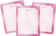 Barker Creek Designer Computer Paper, 8-1/2" x 11", Pink Tie-Dye, 50 Sheets Per Pack, Case Of 3 Packs 1 thumbnail image