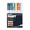 Sanford Uni Paint Markers, Medium Point, Assorted Colors, Pack Of 12 1 thumbnail image
