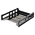 Officemate® Front Load Letter Tray, 10 1/2"H x 12 1/2"W x 2 7/8"D, Black 1 thumbnail image