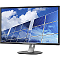 Philips 328B6QJEB 31.5" WQHD WLED LCD Monitor - 16:9 - Textured Black - 2560 x 1440 - 1.07 Million Colors - 250 Nit - 5 ms - DVI - HDMI - VGA - DisplayPort 1 thumbnail image