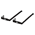 OIC® Adjustable Partition Hangers, Black, Pack Of 2 1 thumbnail image