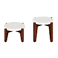 Kate and Laurel Icelyn  Mid-Century Plant Stand, Set of 2 1 thumbnail image