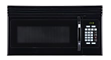 Black+Decker EM044KIN-P 1.6 Cu Ft Over-the-Range Microwave, Black
