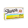 Sharpie® Accent® Pocket Highlighters, Yellow, Box Of 12