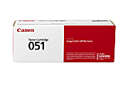 Canon® 051 Black Toner Cartridge, 2168C001 1 thumbnail image
