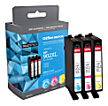 Office Depot® Brand Remanufactured High-Yield Cyan, Magenta, Yellow Ink Cartridge Replacement For HP 902XL, Pack Of 3, OD902XLCMYN