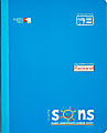 SONS System Second Notebooks, 9-3/4" x 7-1/2", 1 Subject, Primary Rule, 200 Sheets, Blue 1 thumbnail image