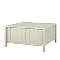 Ameriwood™ Home Novogratz Her Majesty Lift Top Coffee Table, 17-13/16”H x 35-3/4”W x 35-3/4”D, White 1 thumbnail image