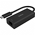 Belkin Connect USB-C to 2.5 Gb Ethernet Adapter - USB Type C - 2.50 Gbit/s Data Transfer Rate - 1 Port(s) - 1 - Twisted Pair - 10/100/1000Base-T 1 thumbnail image