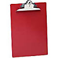 Saunders® Plastic Clipboard, 8 1/2" x 12", Red 1 thumbnail image