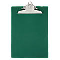 Saunders® 96% Recycled Antibacterial Clipboard With Hanging Hole, 13 1/4"H x 9"W x 1 3/4"D, Letter, Green 1 thumbnail image