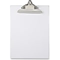 Saunders Transparent Clipboard with High Capacity Clip - 1" Clip Capacity - 8 1/2" x 11" - Plastic - Clear - 1 Each 1 thumbnail image