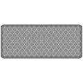 GelPro Designer Comfort Polyurethane Anti-Fatigue Mat For Hard Floors, 20” x 48”, Trellis Gray
