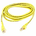 Belkin High Performance - Patch cable - RJ-45 (M) to RJ-45 (M) - 5.9 in - UTP - CAT 6 - molded, snagless - yellow - for Omniview SMB 1x16, SMB 1x8; OmniView SMB CAT5 KVM Switch