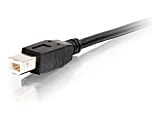 C2G 25ft USB to USB B Extension Cable - Active USB A to USB B Extension Cable with Center Boost - USB 2.0 - M/M - 25 ft USB Data Transfer Cable for Hard Drive, Printer, Interactive Whiteboard - First End: 1 x Type A Male USB