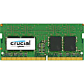 Crucial 8GB DDR4 SDRAM Memory Module - 8 GB - DDR4-2400/PC4-19200 DDR4 SDRAM - 2400 MHz - CL17 - 1.20 V - Unbuffered - 260-pin - SoDIMM 1 thumbnail image