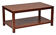 Ave Six Merge Cocktail Table, Rectangular, Cherry 1 thumbnail image