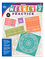 Carson-Dellosa™ Math Weekly Practice Workbook, Grade 3