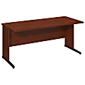Bush Business Furniture Components Elite C Leg Desk 66"W x 30"D, Hansen Cherry, Standard Delivery