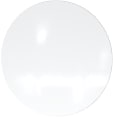 Ghent Coda Low-Profile Circular Magnetic Dry-Erase Glassboard, 48", White 1 thumbnail image
