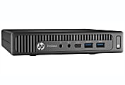 HP ProDesk 600G2 Mini Refurbished Desktop PC, Intel® Core™ i5, 16GB Memory, 256GB Solid State Drive, Windows® 10 Pro, RF610705