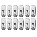 Genuine Joe 1000ml Liquid Soap Dispenser - Manual - 1.06 quart Capacity - White, Gray - 12 / Carton 1 thumbnail image