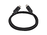 Griffin Premium - USB cable - 24 pin USB-C (M) to 24 pin USB-C (M) - 5 V - 3 A - 6 ft - black