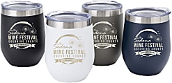 Sample 12 oz Stainless Steel Wine Tumbler 1 thumbnail image
