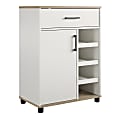Ameriwood™ Home Whitmore Bar Cabinet, 35-13/16”H x 26-3/4”W x 15-9/16”D, White 1 thumbnail image
