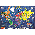 Replogle® Peel & Stick Kid's World Wall Map, 42" x 30"