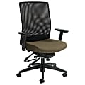 Global® Weev Mid-Back Tilter Chair, 39"H x 25"W x 24"D, Beach Day/Black