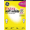 GE Extra Soft White Light Bulbs, California Title 20 Compliant, 95 Watts, Pack Of 4 1 thumbnail image