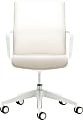 Allermuir Circo Ergonomic Mesh Mid-Back Executive Conference Chair, Pebble/Light Gray