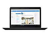 Lenovo ThinkPad E470 20H10059US 14" Notebook - 1366 x 768 - Intel Core i3 (7th Gen) i3-7100U 2.40 GHz - 4 GB RAM - 180 GB SSD - Black - Windows 10 Pro - Intel HD Graphics 620 1 thumbnail image