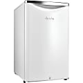 Danby 4.4 Cu.ft. Compact Refrigerator - 4.40 ft³ - Auto-defrost - Auto-defrost - Reversible - 4.40 ft³ Net Refrigerator Capacity - Metallic - Chrome 1 thumbnail image