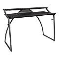 Office Star™ Alpha Battlestation 50"W Gaming Computer Desk, Black