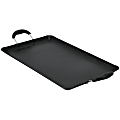 Oster Clairborne Aluminum Nonstick Double Burner Rectangular Griddle Pan, 19” x 11-5/8”, Charcoal Gray 1 thumbnail image
