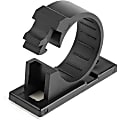 StarTech.com CBMCC3 100 Self Adhesive Cable Management Clips - Ethernet/Network Cable/Office Desk Cord Organizer - Sticky Wire Holder/Clamp Black 1 thumbnail image