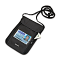Samsonite® RFID Neck Pouch, Black 1 thumbnail image