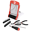 Realspace™ 31-Piece Precision Tool Set, Black/Red 1 thumbnail image