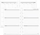 2025 TUL® Discbound Weekly/Monthly Planner Refill Pages, Junior Size, January To December