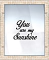 PTM Images Expressions Framed Wall Art, My Sunshine, 21 1/2"H x 17 1/2"W, Crude 1 thumbnail image