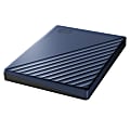 Western Digital® My Passport™ Ultra 4TB Portable External Hard Drive, 64MB Cache, WDBFTM0040BBL-WESN, Blue/Black 1 thumbnail image
